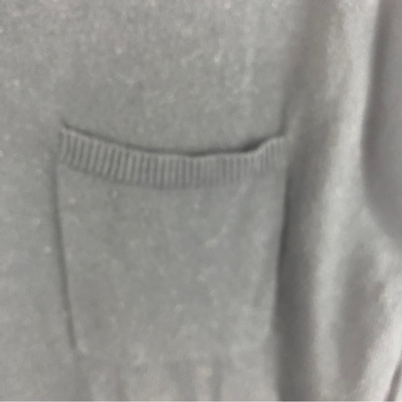 Eddie Bauer Black V Neck Long Sleeve Cotton Sweater Small - Picture 6 of 10